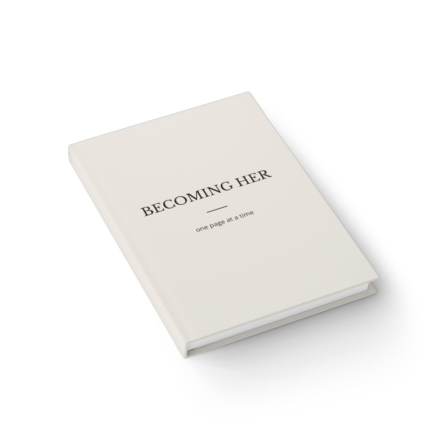 Becoming Her Journal — Write the next chapter of yourself
