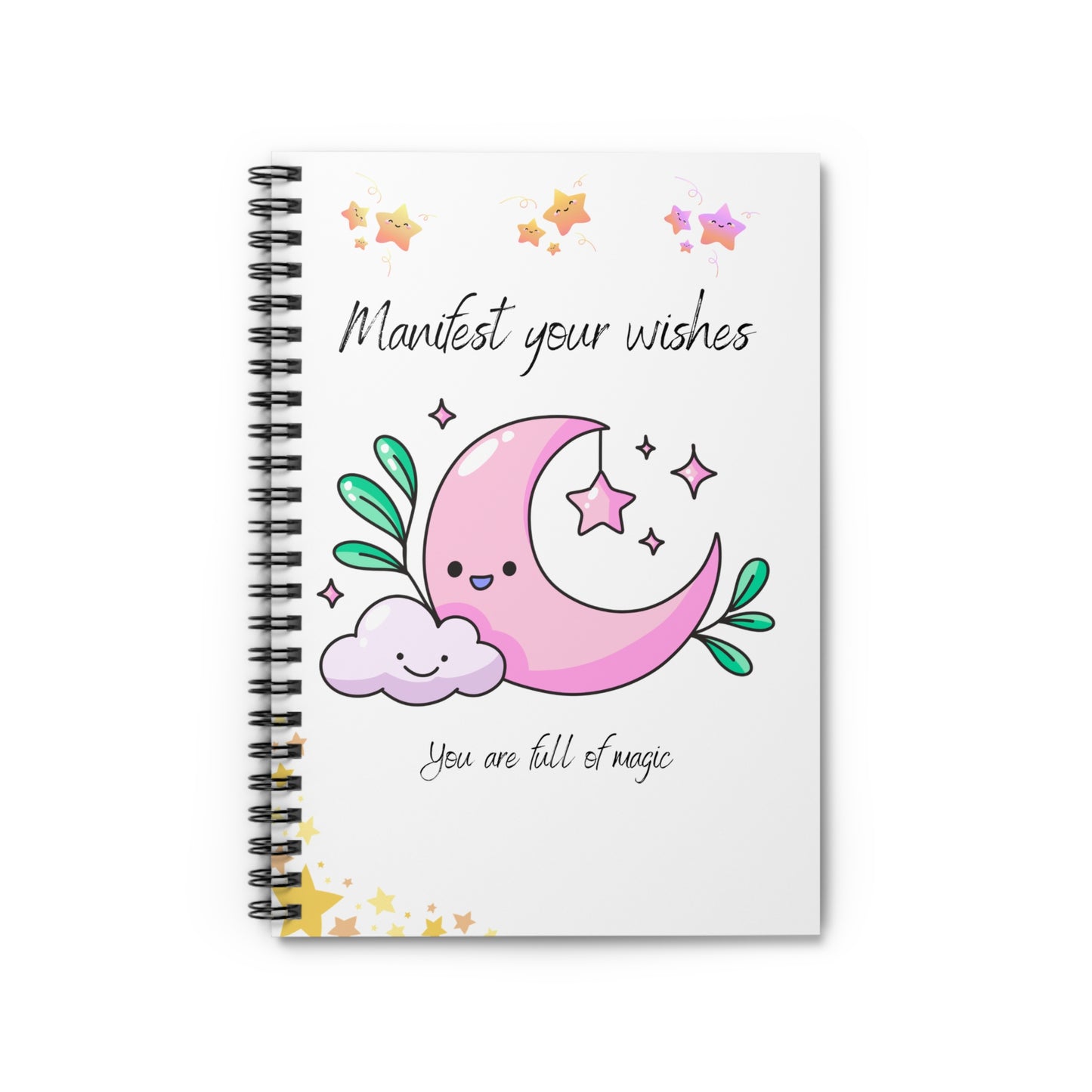 Manifest Your Wishes Notebook