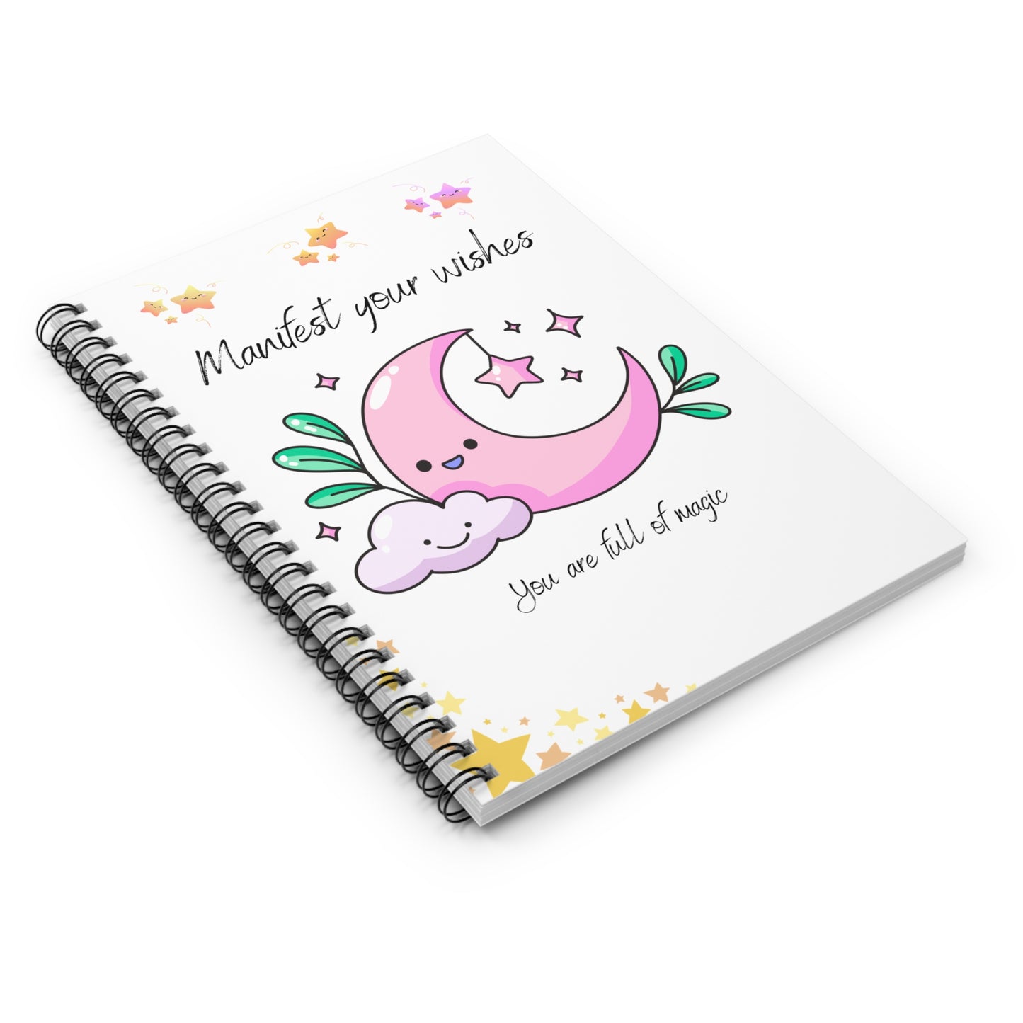 Manifest Your Wishes Notebook