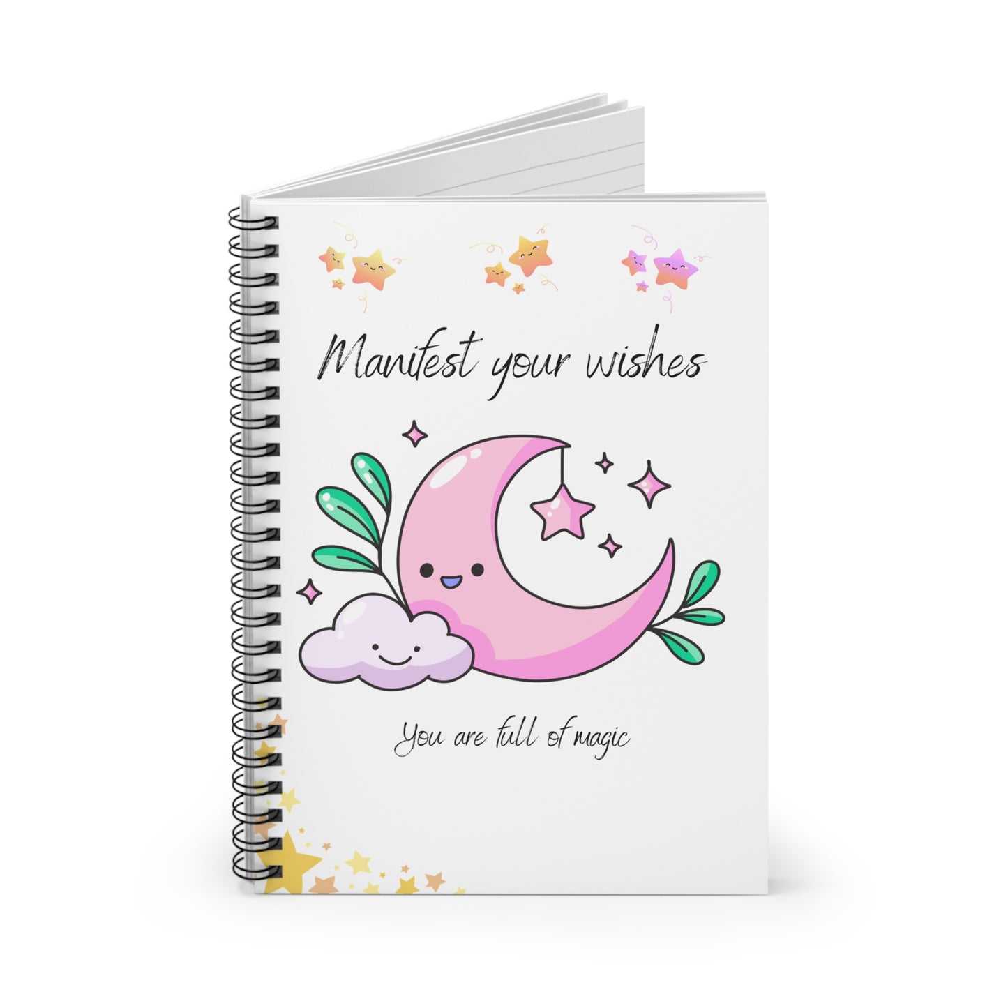 Manifest Your Wishes Notebook