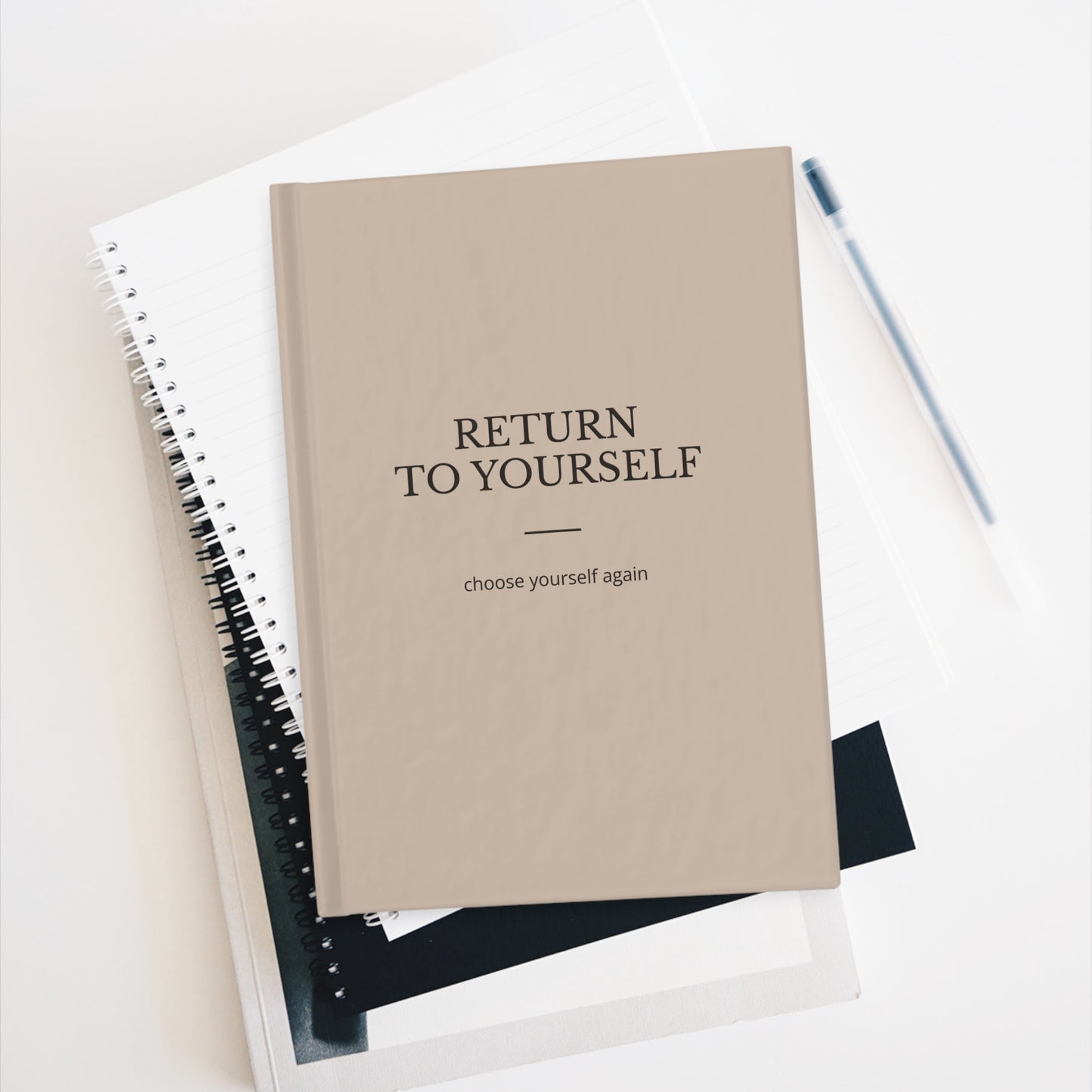Return to Yourself Journal — Reconnect with yourself, one page at a time