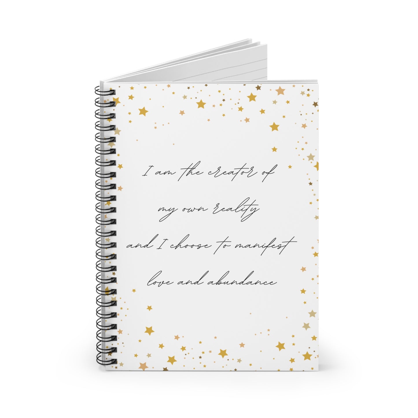 Manifestation Journal Notebook — I am the creator of my own reality